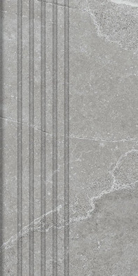 Ступень фронтальная Grand Cave Grey 29.6х59.8 керамогранит матовая Tubadzin 5900199205772
