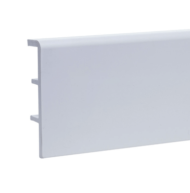 Alpine Floor плинтус RC80000 Белый 80х20х2200 под покраску вспененный пвх