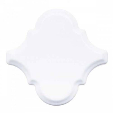 Декор ADST8001 Arabesco Biselado Snow Cap Adex Ceramica 15x15 глянцевый керамический