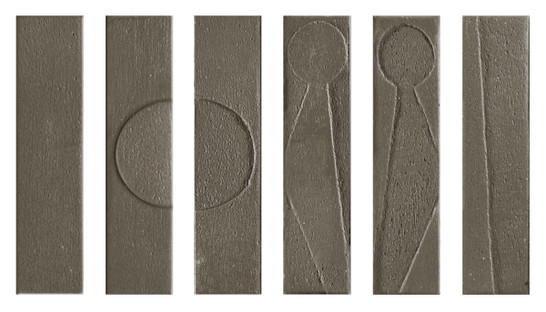 Керамогранит Koine' Alphabet Terra 4.5х18.6 Settecento матовый настенная плитка 118624