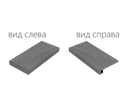 Ступень угловая левая Контемпора карбон / Contempora Carbon Scalino Angolare Destro керамогранит фото Ступень угловая левая Контемпора карбон / Contempora Carbon Scalino Angolare Destro керамогранит