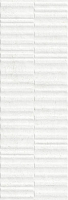 Настенная плитка Manhattan White Wavy Sp 33,3x100x0,98 R Peronda матовая керамическая 5087840270