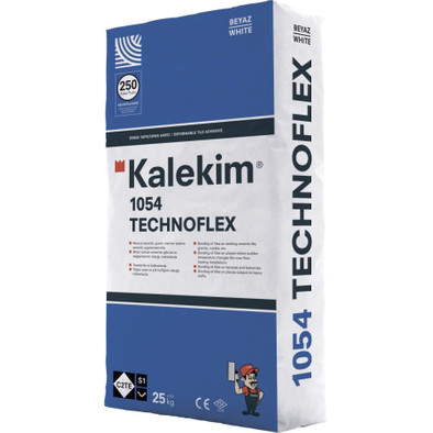 Высокоэластичный клей для плитки Kalekim Technoflex 1054 (25 кг) 0660 фото Высокоэластичный клей для плитки Kalekim Technoflex 1054 (25 кг) 0660