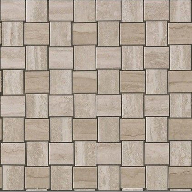 Мозаика Marvel Travertino Silver Net Mosaic керамогранит 30.5х30.5 см глянцевая, коричневый фото Мозаика Marvel Travertino Silver Net Mosaic керамогранит 30.5х30.5 см глянцевая, коричневый