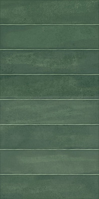 Настенная плитка Carnaval Verde 31.5x63 Керлайф глянцевая, рельефная (структурированная) керамическая 929689