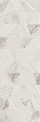 Декор Calacatta Silver G3D Poli 30х90 Artcer Eco глянцевый керамический 215
