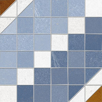 Керамогранит Marly-R Azul 20x20 универсальный матовый
