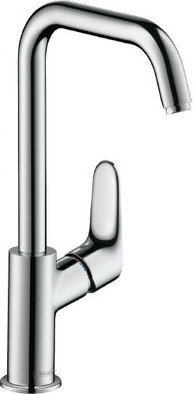 Смеситель Hansgrohe Focus для раковины, поворотный излив