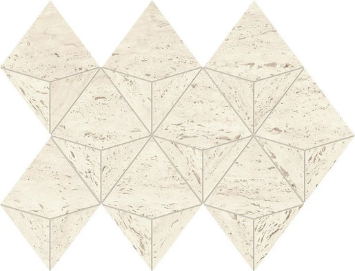 Мозаика Marvel White Mosaico Origami 28x41 керамогранит матовая, бежевый AF9J фото Мозаика Marvel White Mosaico Origami 28x41 керамогранит матовая, бежевый AF9J