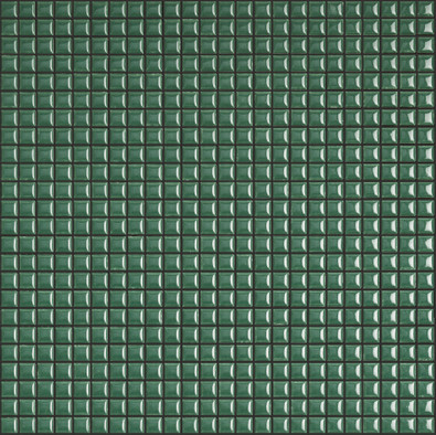 Мозаика Diva Emerald керамика 30х30 см Appiani глянцевая чип 12х12 мм, зеленый DIV 4014