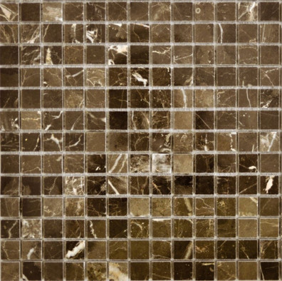 Мозаика Q-Stones QS-022-20P/10 мрамор 30.5х30.5 см глянцевая, коричневый 78793757 фото Мозаика Q-Stones QS-022-20P/10 мрамор 30.5х30.5 см глянцевая, коричневый 78793757