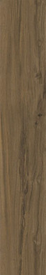 Керамогранит K-2104/SR Аллея Dark Brown 20х120 Kerranova структурированный универсальный
