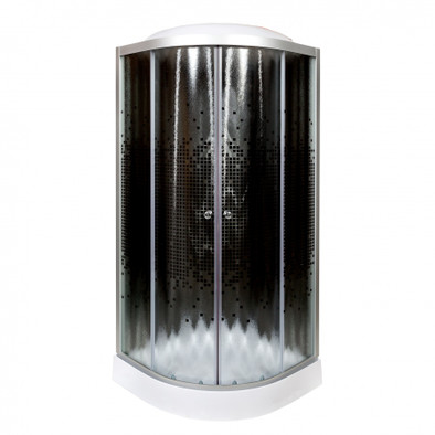 Гидробокс Deto L 809 Black 90х90х215 см