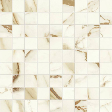 Мозаика Marvel Calacatta Imperiale Mosaico Matt 30x30 керамогранитная фото Мозаика Marvel Calacatta Imperiale Mosaico Matt 30x30 керамогранитная