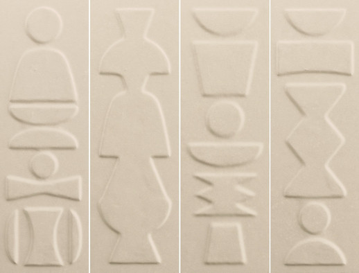 Настенная плитка Nok Totem Ivory 6.5х20 41ZERO42 матовая керамическая 4101221
