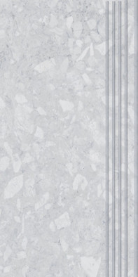 Ступень фронтальная K-2111/MR/st01/300x600x9 керамогранит матовая Kerranova Молекула