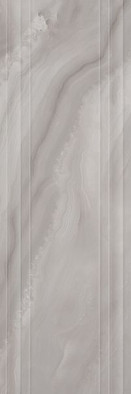 Настенная плитка Agatha Line Decor Grey Glossy керамическая фото Настенная плитка Agatha Line Decor Grey Glossy керамическая