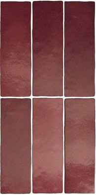 Настенная плитка Magma Burgundy керамическая