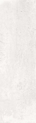 Настенная плитка Metallic White 29.75x99.55 матовая керамическая