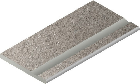 Керамогранит Грэй Бортик 30x60 с Выемкой Закругленный Italon x2 матовый 620090001027