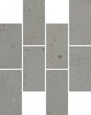 Мозаика Italon Avantgarde Iron Minibrick керамогранит 23.7х29.5 см матовая серый 610110001214