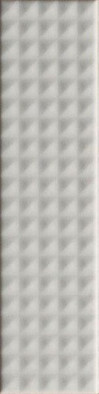 Настенная плитка Stud Bianco 5x20 матовая керамическая