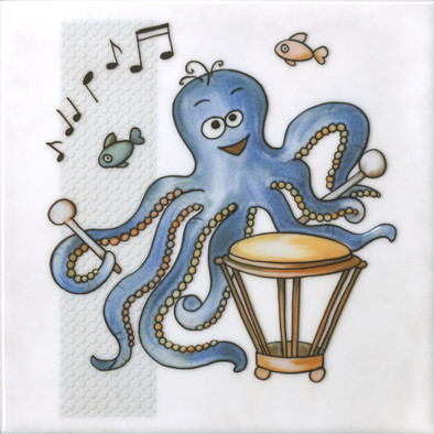 Декор VT/A485/5232 Симфония 6 глянцевый 20x20 Kerama Marazzi керамический