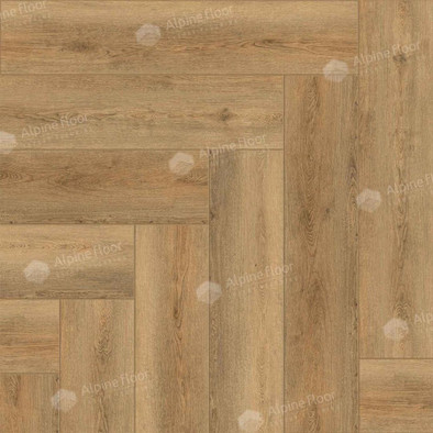 Кварцвиниловая плитка Alpine Floor ЕСО 16-30 Дуб Буна Parqet LVT 43 класс 590х118х2.5 мм (ламинат) с фаской