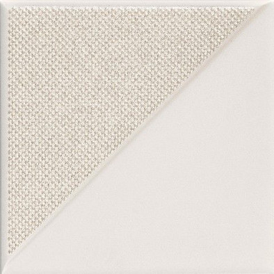 Декор D-Reflection White 2-14,8x14,8 глянцевый, матовый керамический