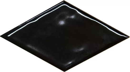 Декор KMD2SRB005BN Риад Чёрный глянцевый 13,5x7,8x0,9 Kerama Marazzi керамический