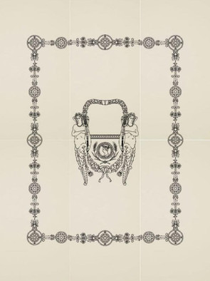 Панно Blason 05 Con Iniziali (with monogram) 150x200 Petracer`s Ad Personam матовое керамическое BLASON 05 CON INIZIAL