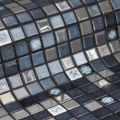 Мозаика Silver Bits 2.5x2.5 стекло 31.3х49.5