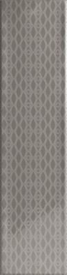 Декор Decor Dark Grey 7.5x30 глянцевая керамический