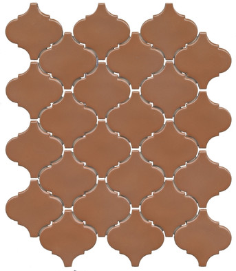Настенная плитка KM2630M0020N Арабески Марокко Коричневый глянцевый 26x30x0,7 Kerama Marazzi керамическая