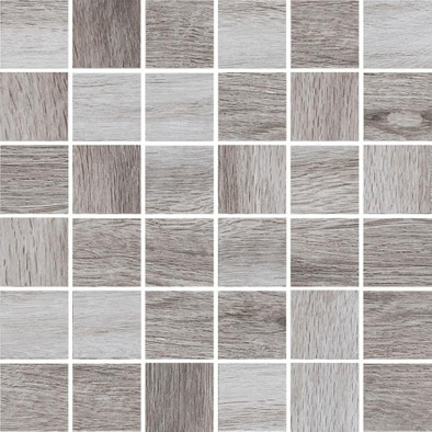 Мозаика Mosaic Mattina Bianco 29.7x29.7 керамогранит матовая, серый