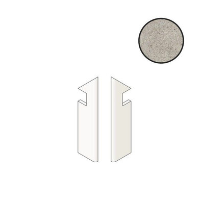 Плинтус Boost Stone Pearl Battiscopa Sag.Sx 7,2x30 Atlas Concorde Italy керамогранит матовый A7NR