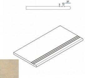 Ступень фронтальная Сэнд Закруг.Грип 30x60/Sand Gradino Round Grip 30x60 керамогранит фото Ступень фронтальная Сэнд Закруг.Грип 30x60/Sand Gradino Round Grip 30x60 керамогранит