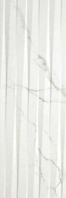 Настенная плитка Relieve Statuario Mate Rect. 30x90 матовая керамическая