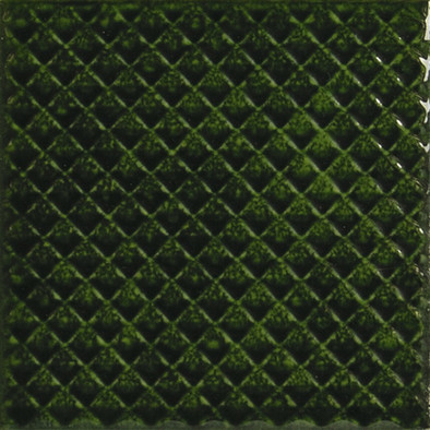 Настенная плитка Mimosa Emerald 10x10 APE Ceramica Carmen глянцевая, рельефная (структурированная) керамическая