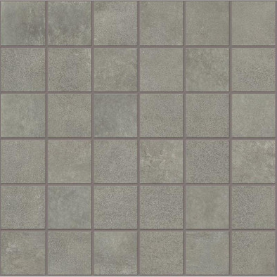 Мозаика Supergres Irony Zinc Mosaico 30x30 керамогранит матовая, серый IZIM