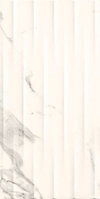 Настенная плитка W- white Str-30,8x60,8 матовая керамическая