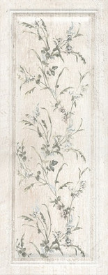 Декор 7188 Кантри Шик Белый Панель Декорированный 20х50 Kerama Marazzi матовый керамический фото Декор 7188 Кантри Шик Белый Панель Декорированный 20х50 Kerama Marazzi матовый керамический