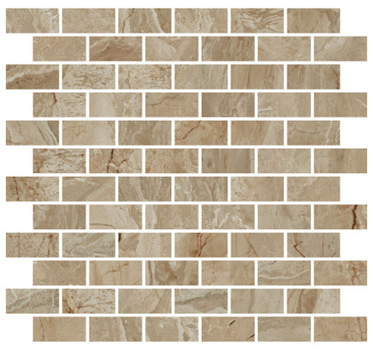 Декор MM13121T Эвора Бежевый Мозаичный глянцевый 32x30x0,9 Kerama Marazzi керамический