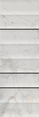 Настенная плитка Izmir-R Brillo Carbon 32х99 Vives Erdek глянцевая керамическая 33574