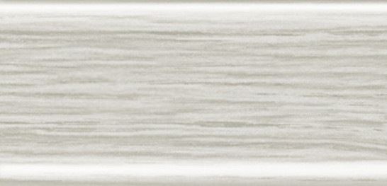 Плинтус с кабель каналом Rico Leo Ясень серый с мягким краем, с резиновым уплотнителем 22х56х2500 пластик