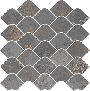 Мозаика Mosaico Korubo NT Grafito 30x30 керамогранит