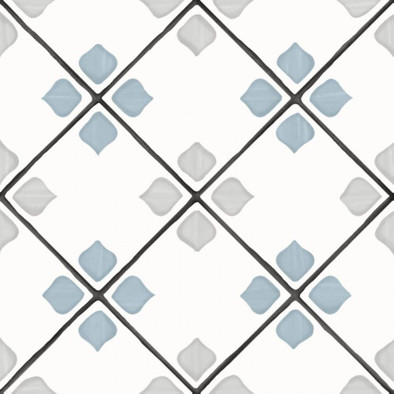Керамогранит Tanger Silver Rhomb 12,3x12,3 Peronda матовый универсальный