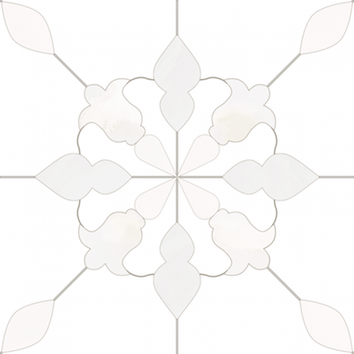 Керамогранит Aramis White 18.7х18.7 Monopole матовый универсальная плитка 85733