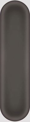 Настенная плитка Oval Anthracite Brillo 7.5x30 Cifre глянцевая керамическая