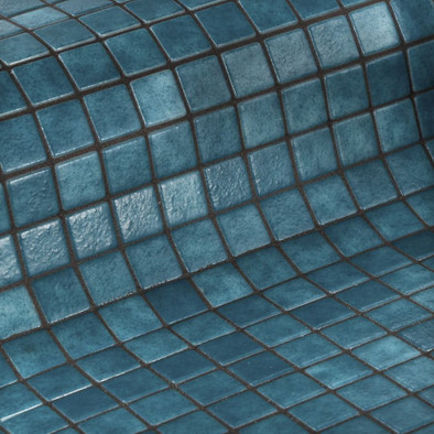 Мозаика Ezarri 2502-А Safe стекло 31.3х49.5 см матовая, антислип чип 25х25 мм, зеленый